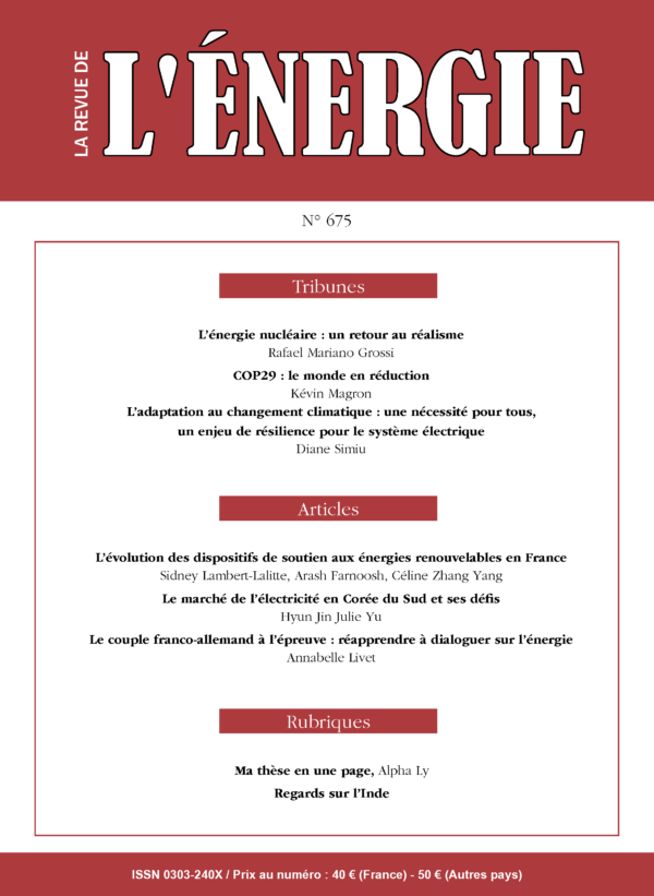 La Revue de l’Énergie n°675